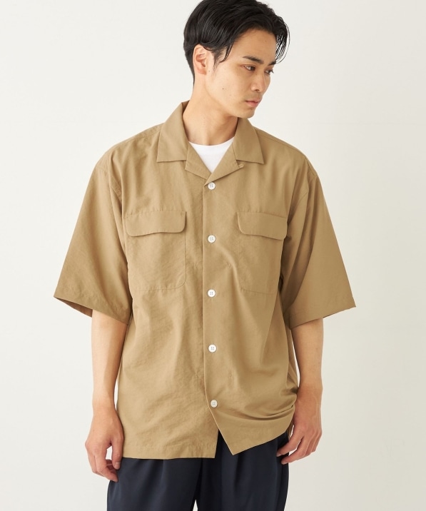 SHIPS Colors:〈洗濯機可能〉ダブルポケット サファリ シャツ｜ SHIPS