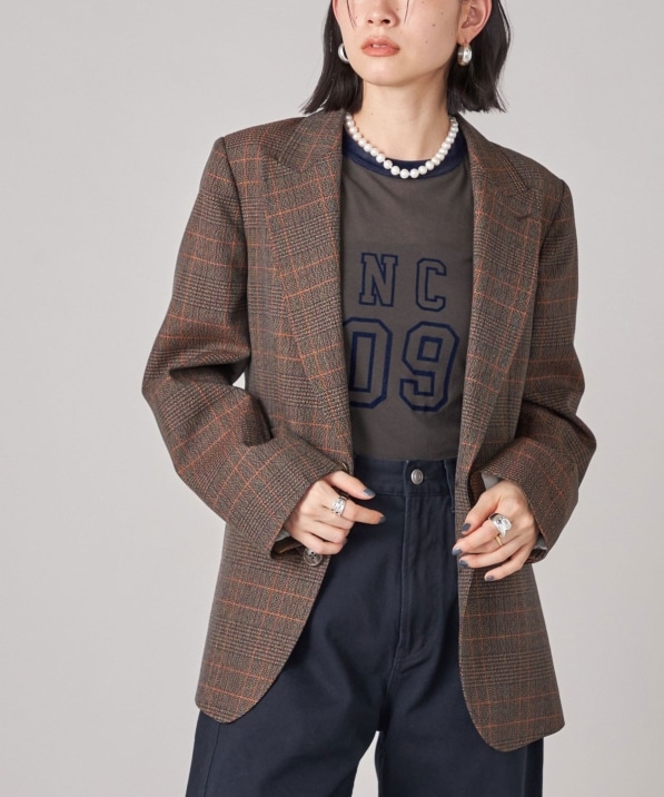 SHIPS NINE CASE: チェック テーラード ジャケット｜ SHIPS 公式サイト