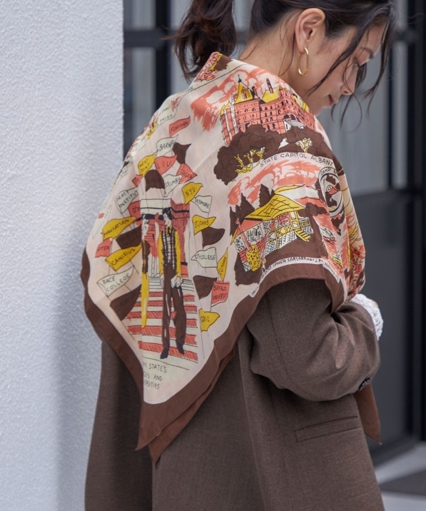 BINDU: スカーフ 100×100 25AW｜ SHIPS 公式サイト