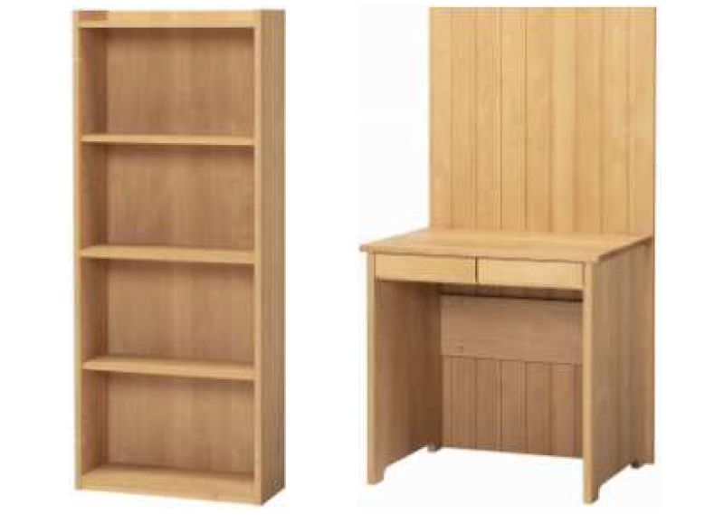 堀田木工 2023カタログ学習デスク 『コンセ』個室感覚のデスクお子様の