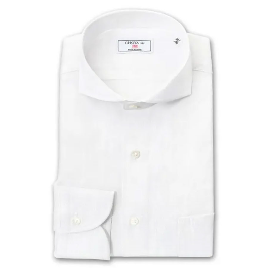 ワイシャツ ホワイト ドビー CHOYA1886｜CHOYA SHIRT（チョーヤシャツ