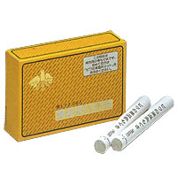 ビワ葉温灸用細棒もぐさ（25本入り）【三栄商会】