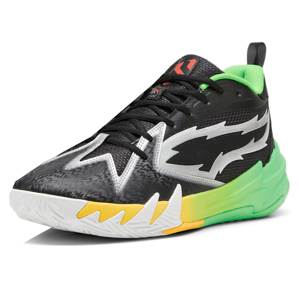Shop Black, Green Mens Puma Scoot Zeros 2K Basketball Shoes