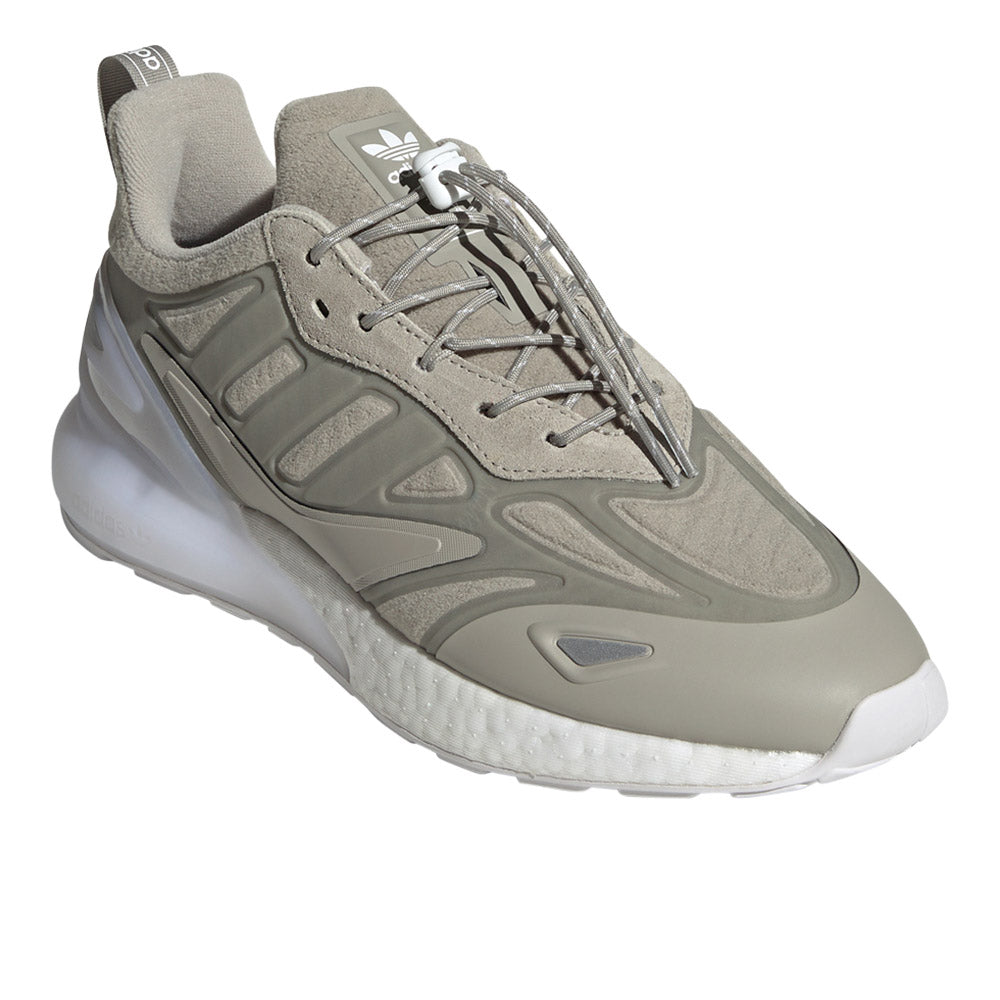 Shop Beige Mens adidas Zx 2K Boost 2.0 Lace Up Sneakers – Shoebacca