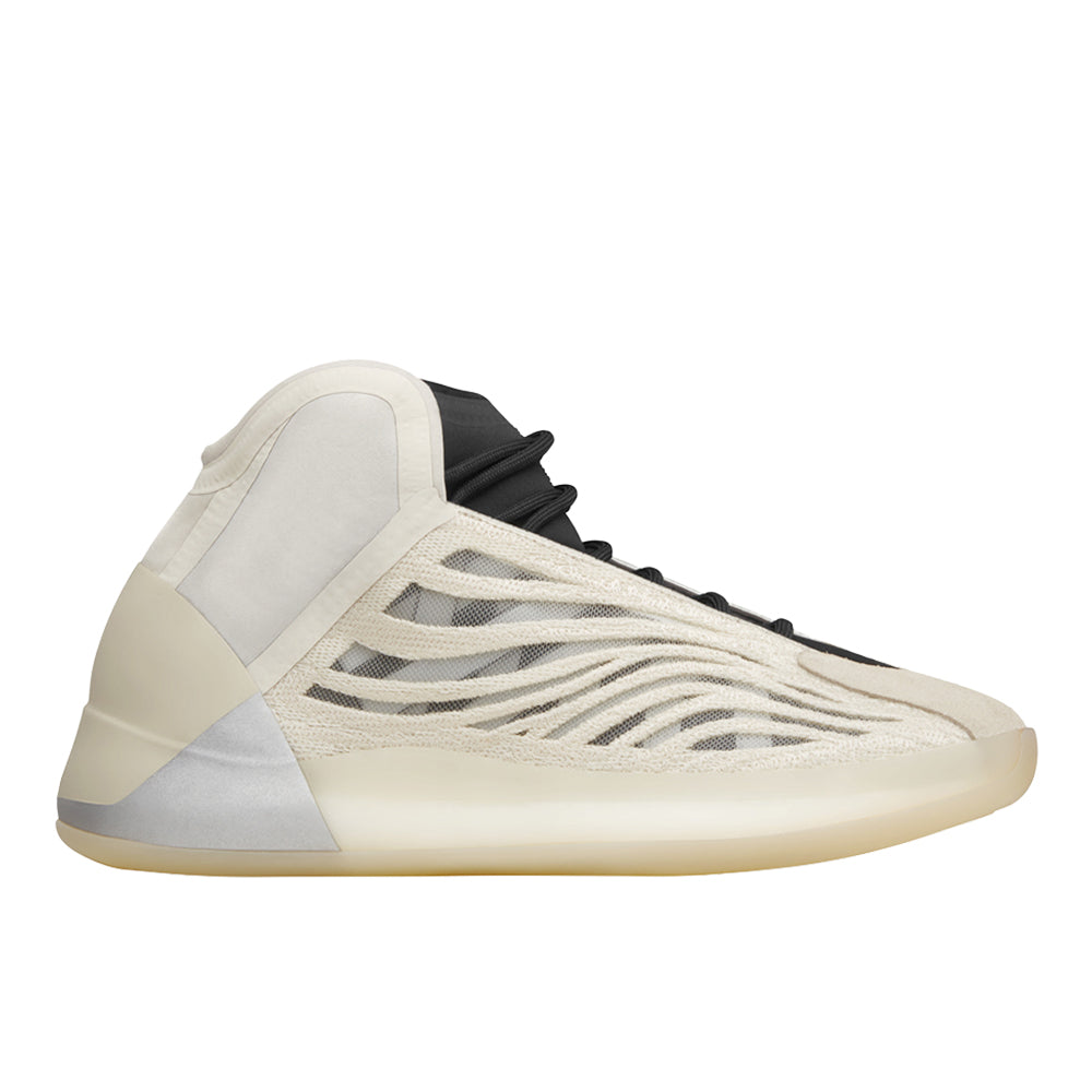 Shop Beige Mens adidas adidas Yeezy Quantum Lace Up Sneakers