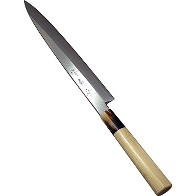 堺菊守 銀3鋼和庖丁 本職用 柳刃 21cm - 調理器具のSHOKUBI