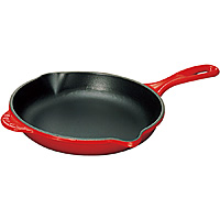 ル・クルーゼ スキレット 20cm 20124 チェリーレッド - 調理器具のSHOKUBI