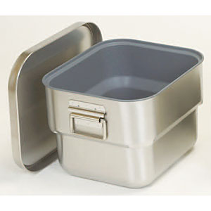 ステンマイルドボックスS ノンスティック加工 浅型 クリップ付き SMB