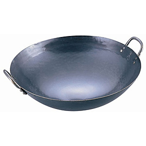 山田工業所 山田 鉄 打出中華鍋 48cm - 調理器具のSHOKUBI