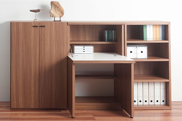 完成品・組み合わせ自由な小型ライティングデスク【書斎家具屋】