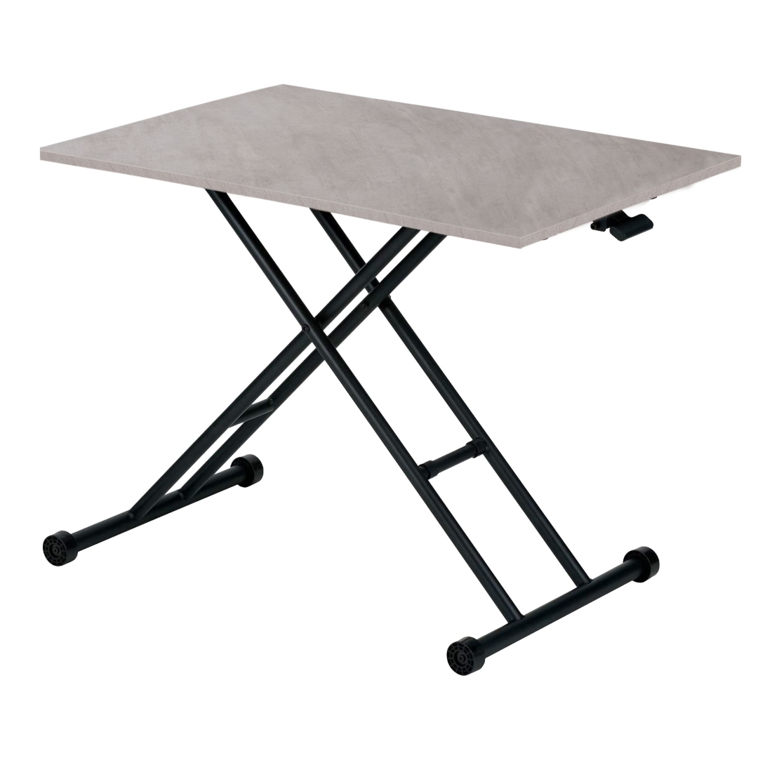 ガス圧昇降式テーブル 9060: インテリア・家具・収納