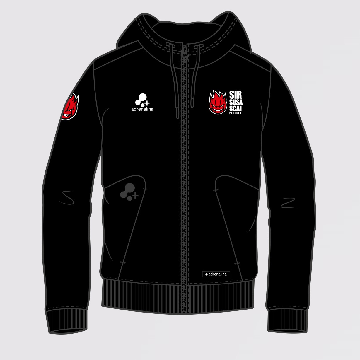 ペルージャ ジップパーカー 25/26 – トシキのバレーショップ