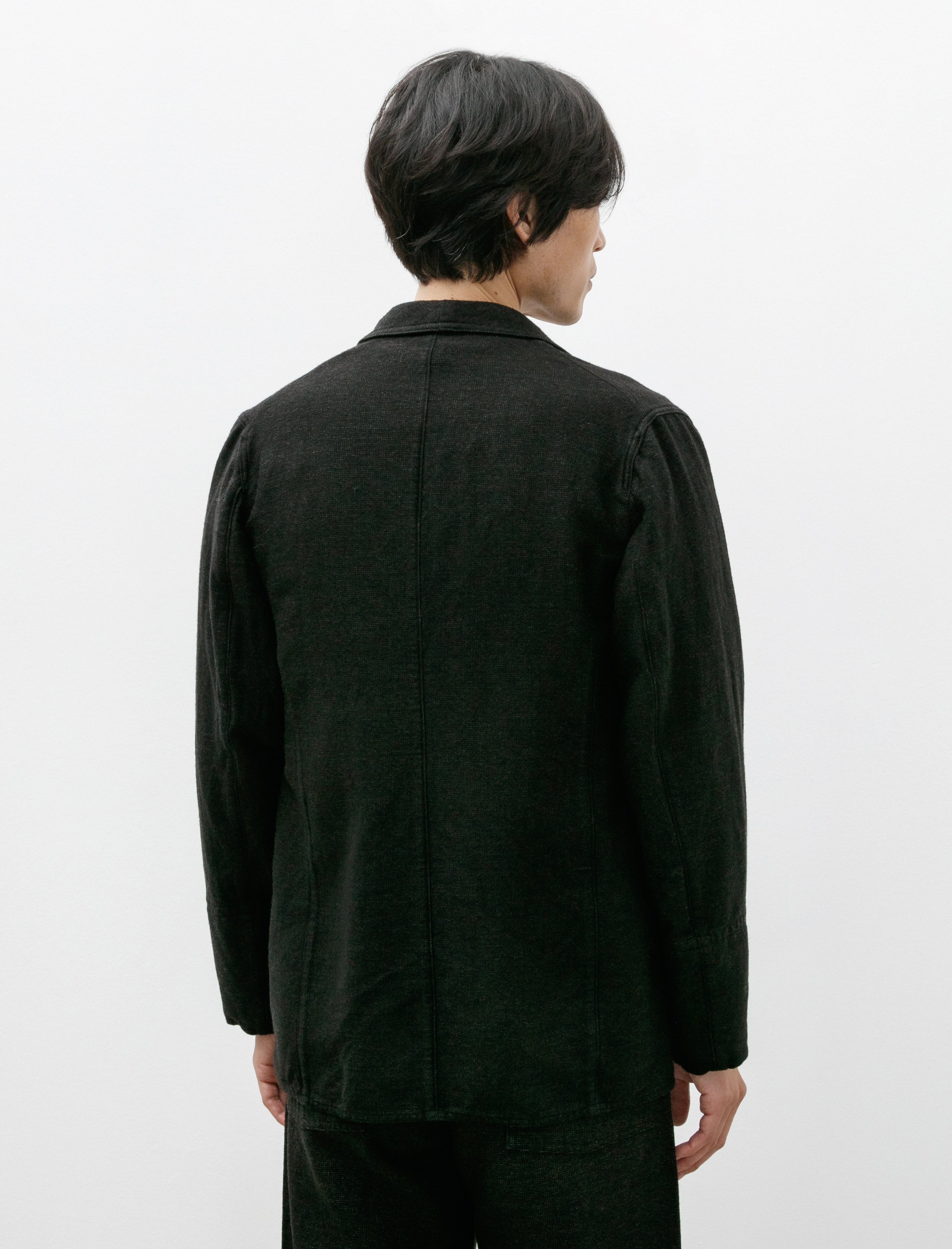 Taiga Takahashi Lot 316 Sack Coat Black Wool – Neighbour