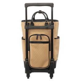 スワニー トートキャリー ダイヤキルト型押し 4輪ストッパー付きへの