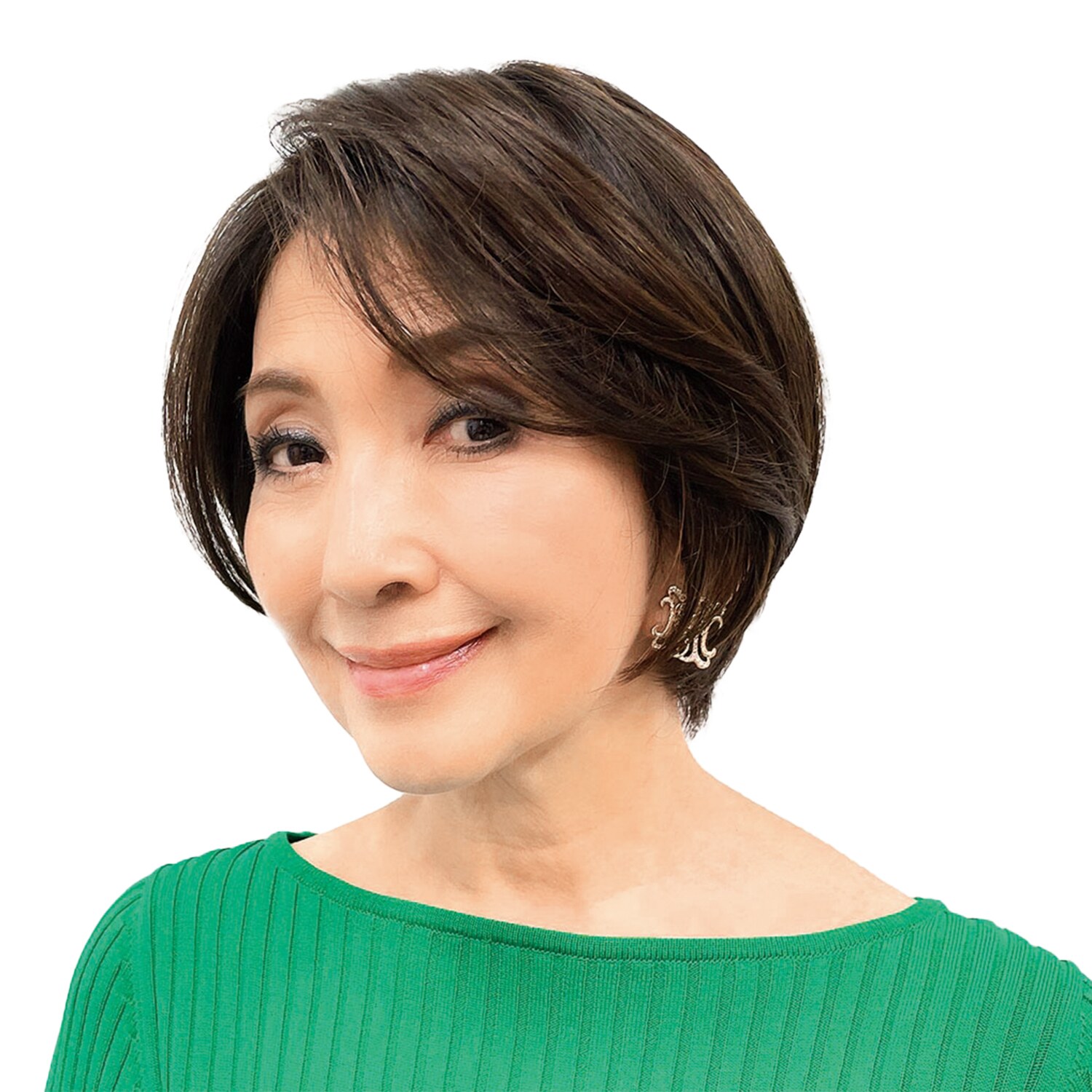 マダムヒロコ フルハンドメイド 高品質フルウィッグ！ ボーテショート