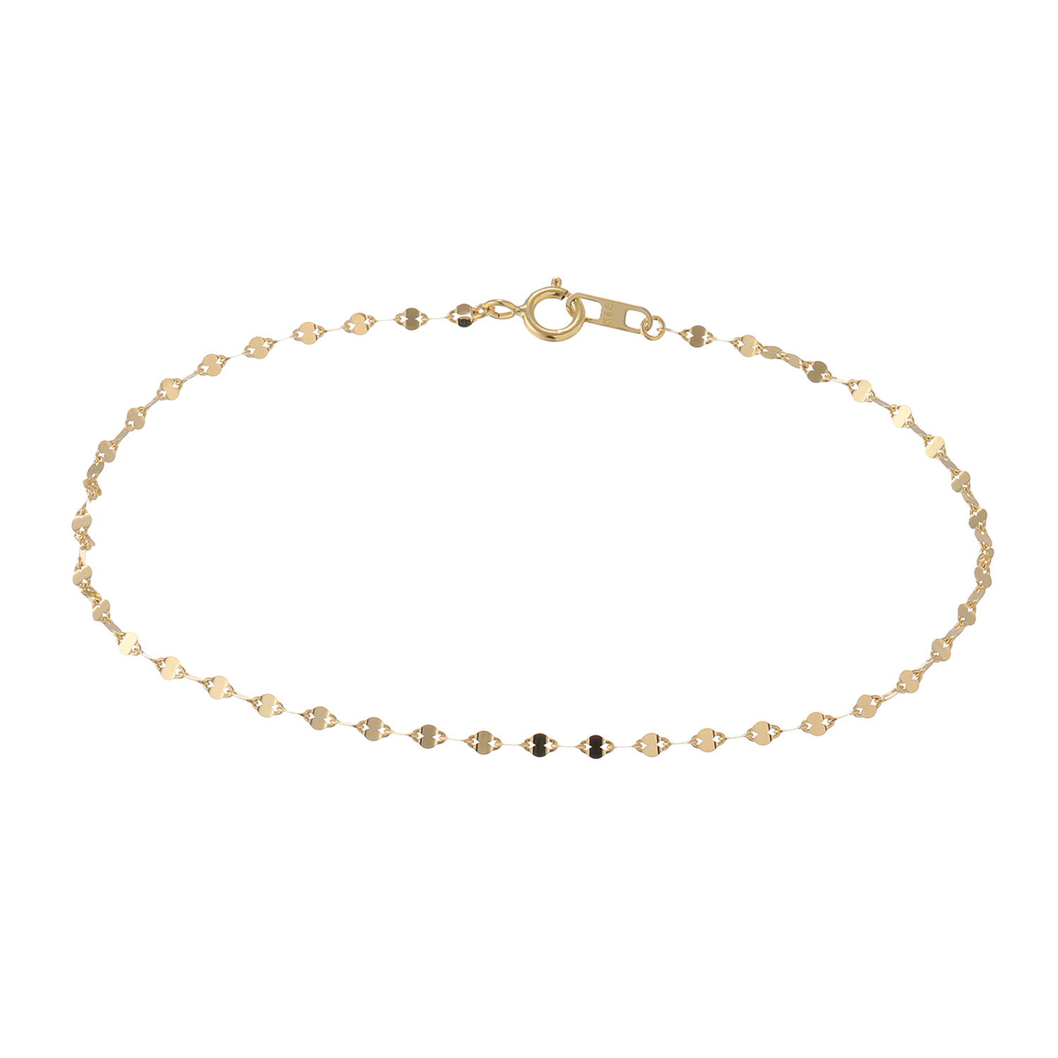 響美 18K エクレアチェーン ブレスレット- ショップチャンネル