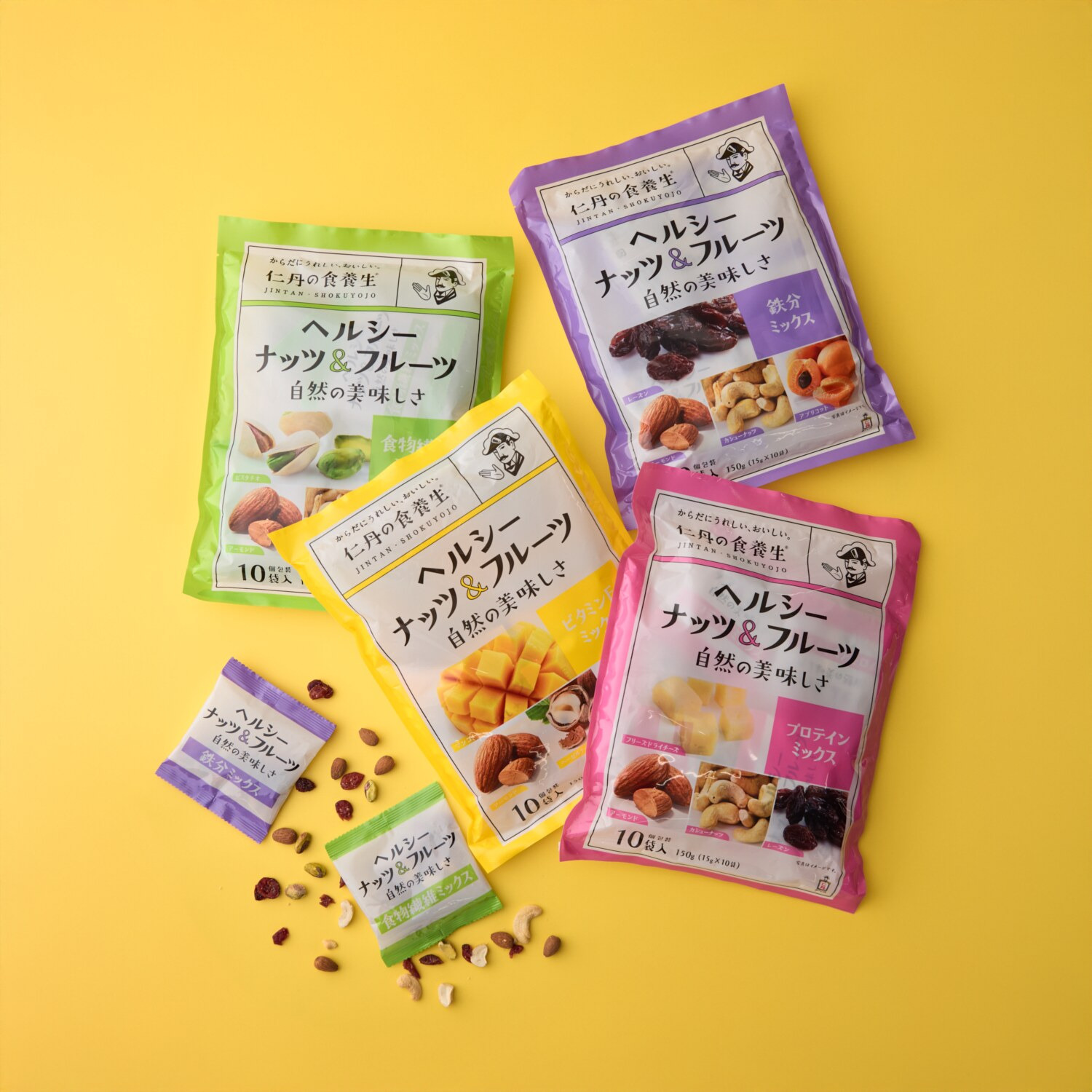 仁丹の食養生 美容健康にうれしいおやつ ヘルシーナッツ＆フルーツ 4