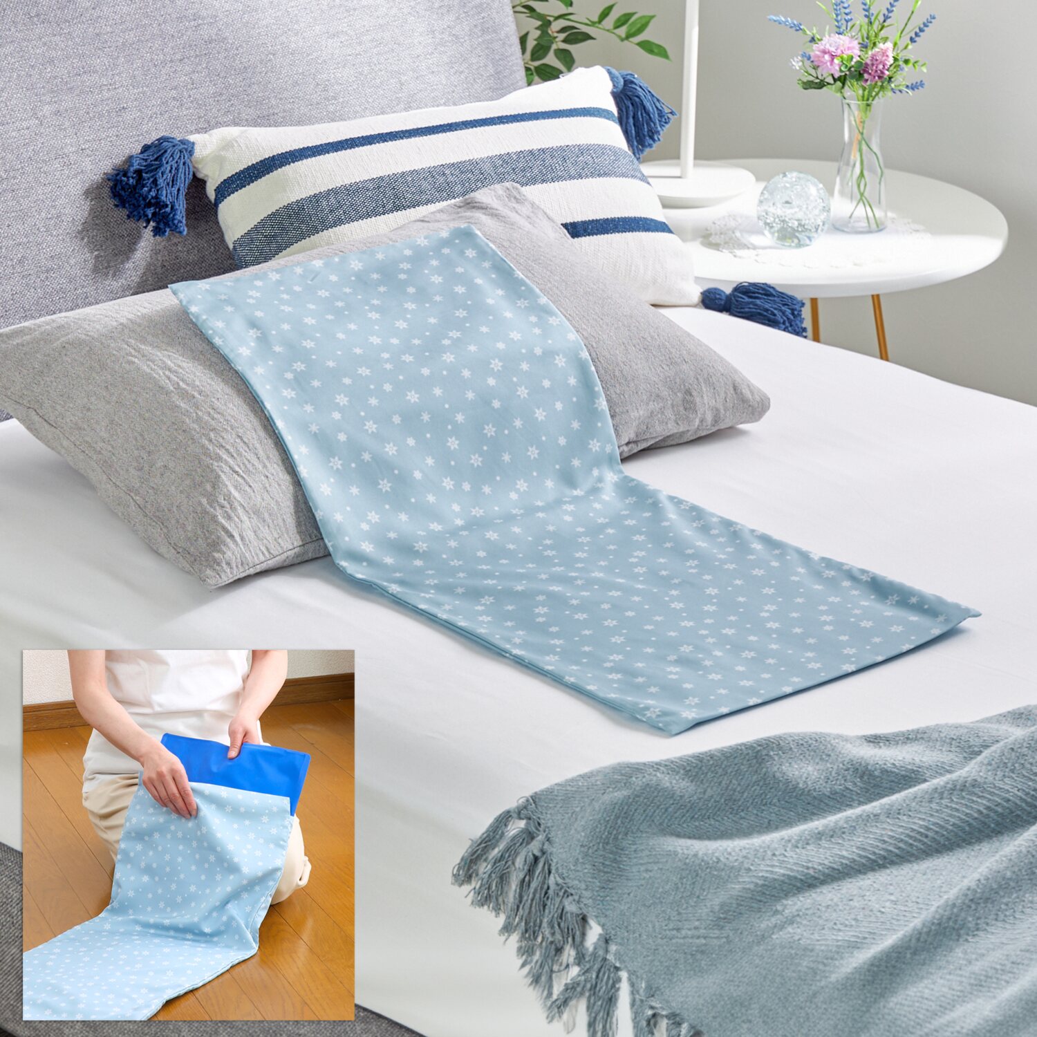 アイスジャパン ひんやりが長持ち！ 冷凍不要の 室蘭ひゃっこい まくら