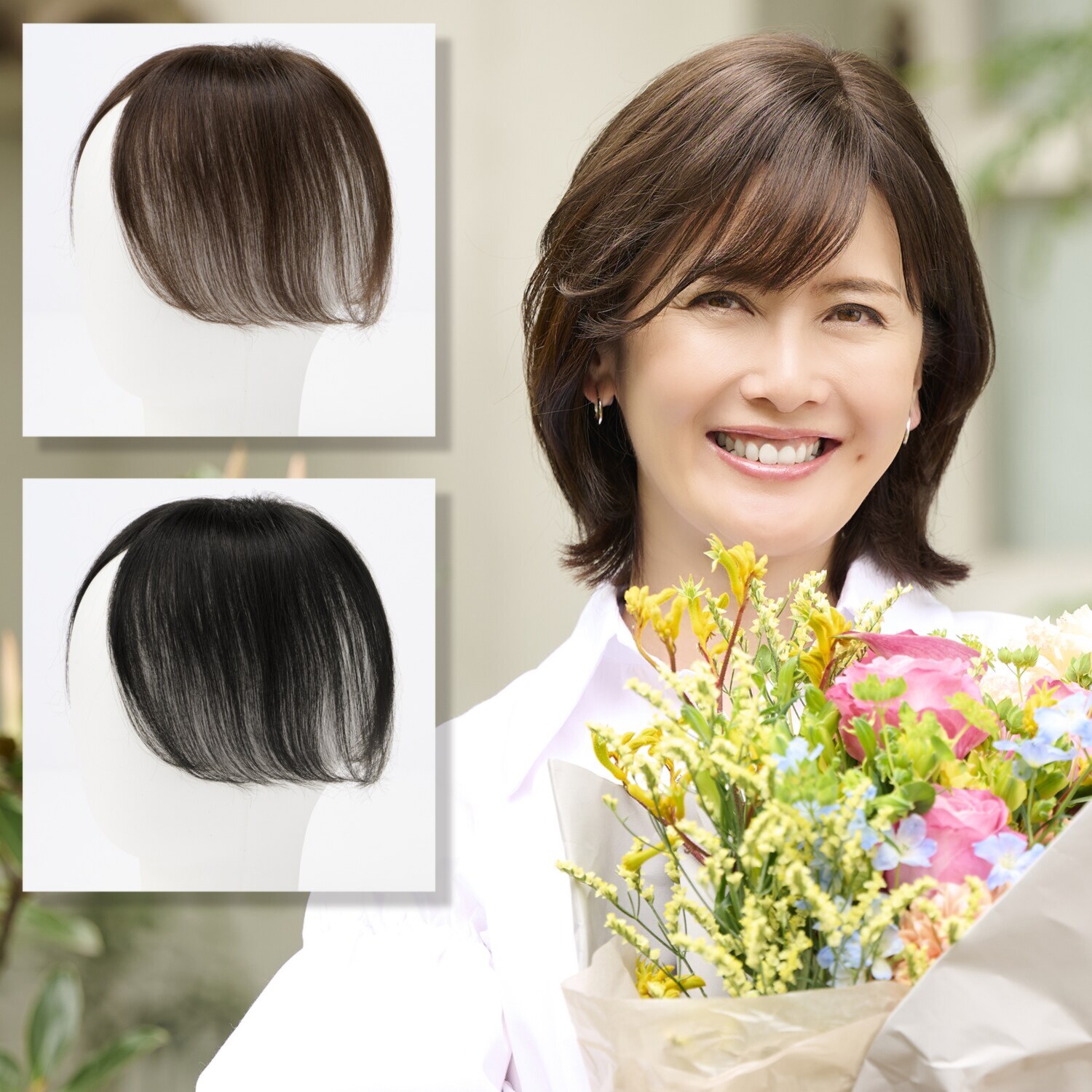 アートネイチャー JO 自然なボリューム 簡単装着 ピンなしウィッグ