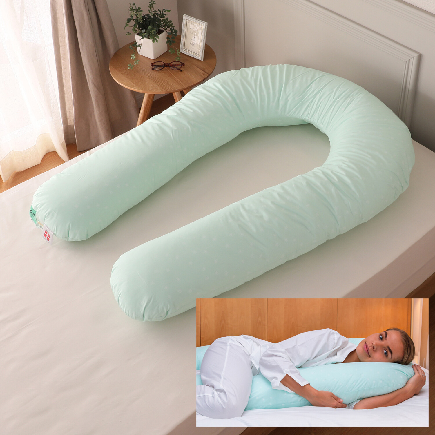 デンマーク発！ フォスフレイクス 全身サポートの抱き枕 コンフォート