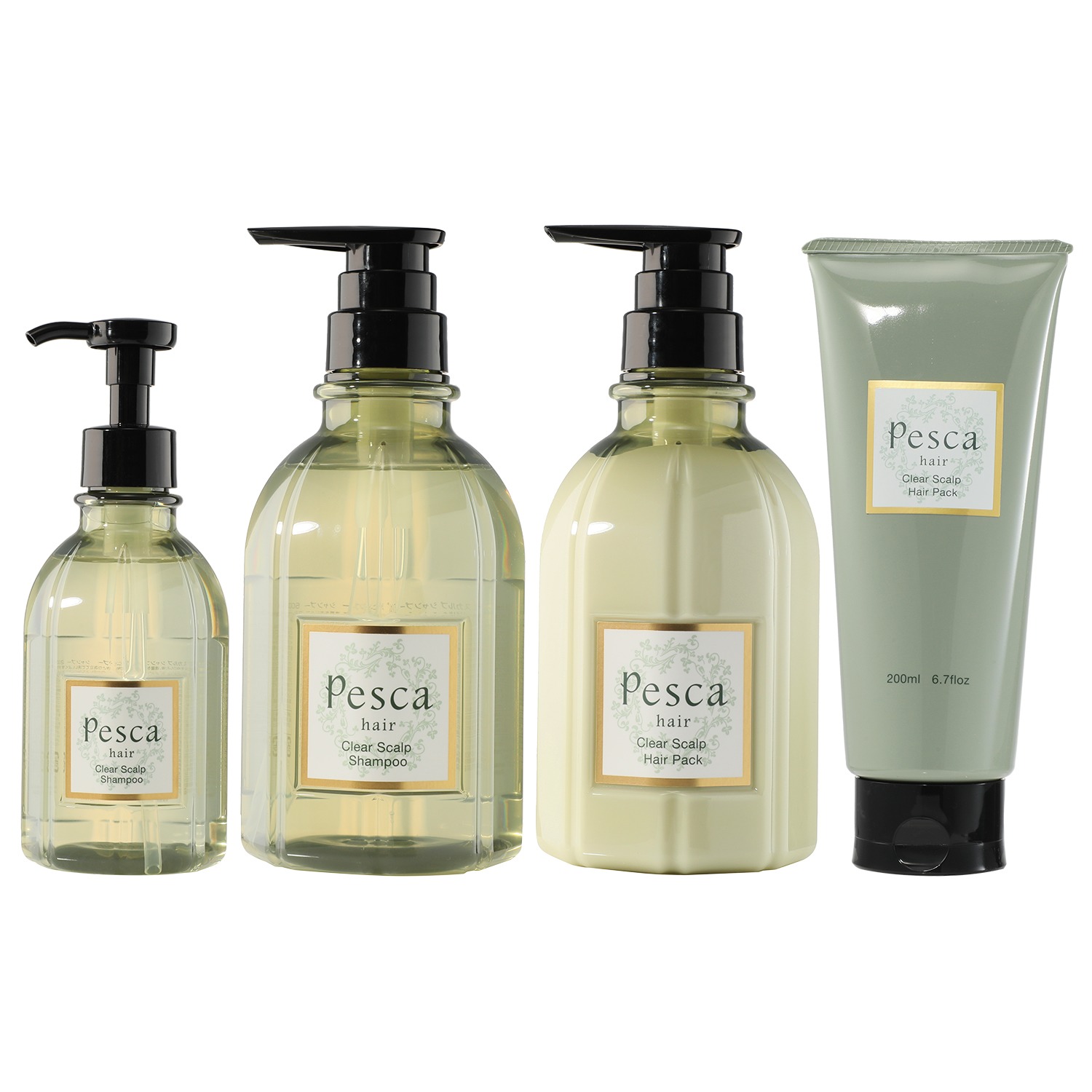 ペスカ スキンケア発想で開発！ 頭皮を健やかに保ち ハリコシのある髪