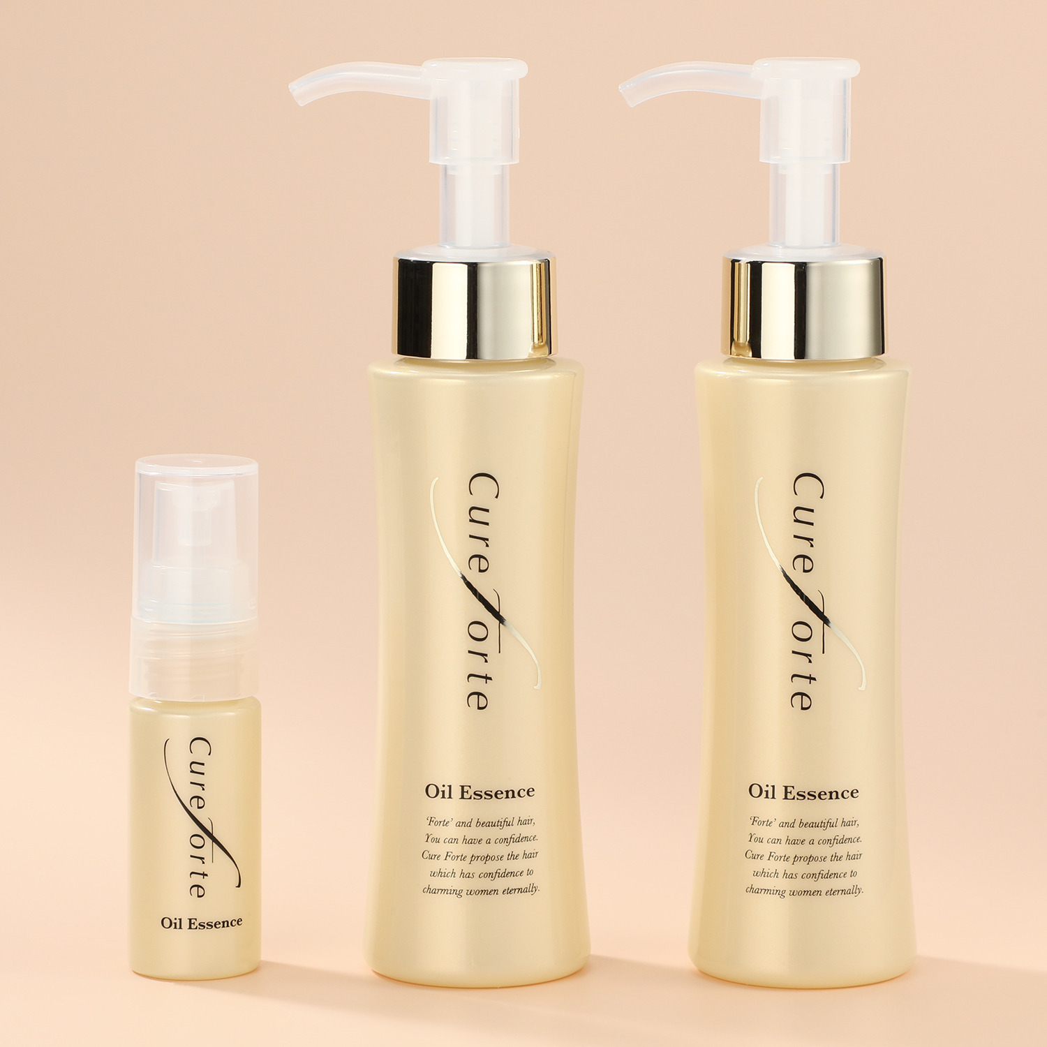 キュアフォルテ 髪と頭皮の老舗サロン開発 しなやかなツヤ髪へ導く