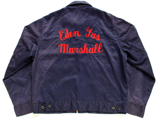 70s TOPPMASTER チェーン刺繍 ワークジャケット 40 - Sixpacjoe Web Shop