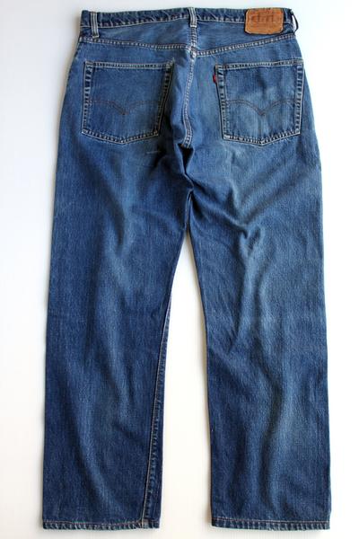 60s USA製 LEVI'Sリーバイス 505 BIGE 耳付き デニムパンツ w36