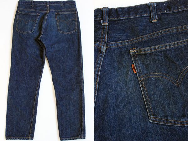 60s LEVI'Sリーバイス 606 BIGE デニムパンツ w36 - Sixpacjoe Web Shop