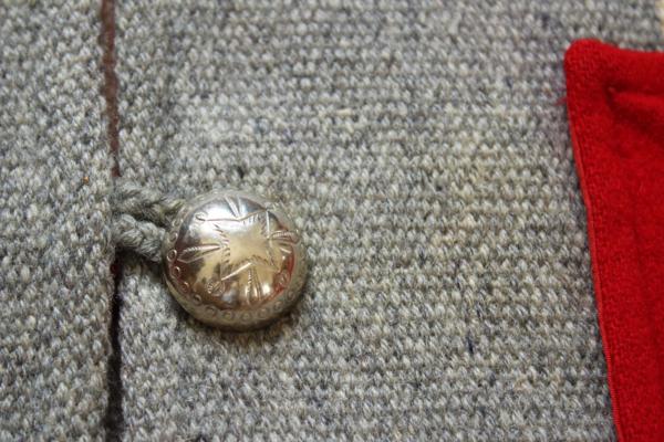 40s Ganscraft ネイティブ柄 コンチョボタン チマヨ ラグ ベスト 14