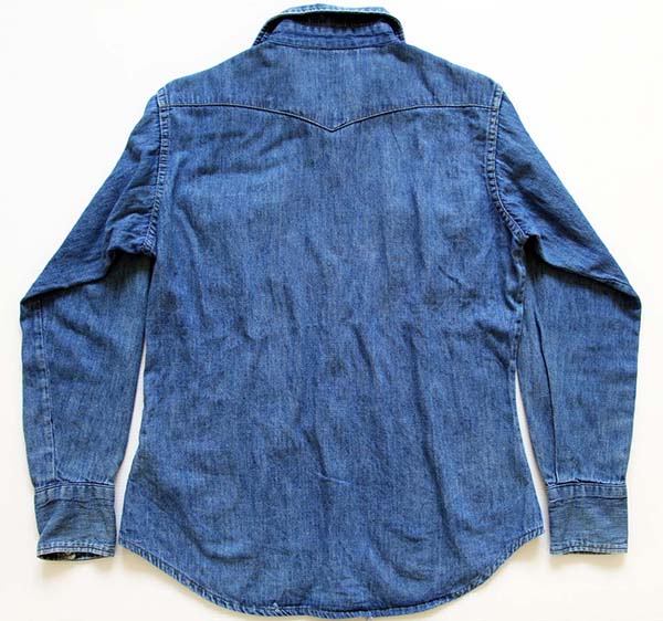 70s BIGMACビッグマック デニム ウエスタンシャツ - Sixpacjoe Web Shop