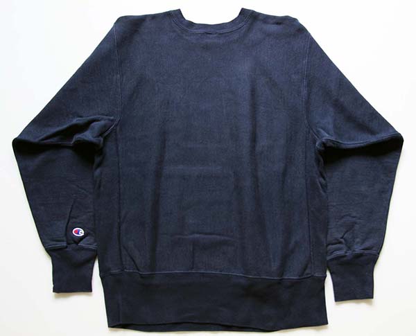 90s USA製 Championチャンピオン リバースウィーブ スウェット 紺 L