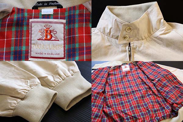 英国製 BARACUTAバラクータ G9 コットン ハリントンジャケット