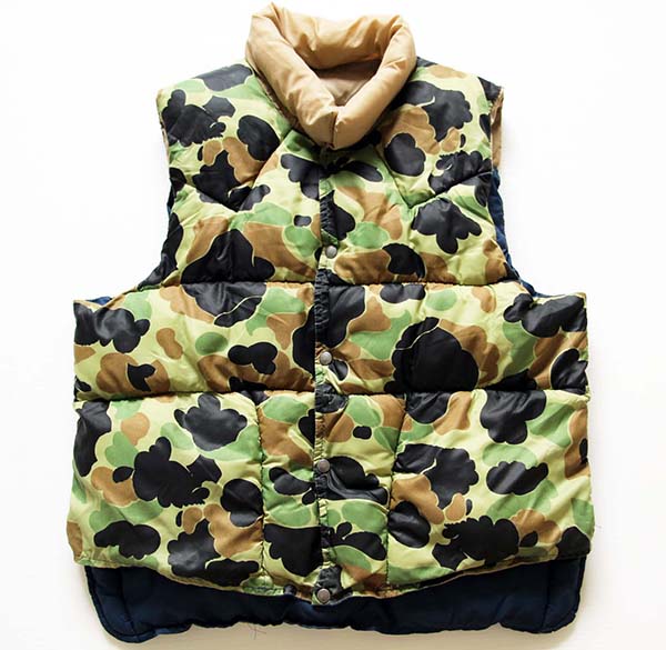 80s red headレッドヘッド ダックハンターカモ リバーシブル 中綿