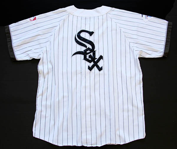 90s STARTERスターター MLB WHITE SOX ピンストライプ ベースボール
