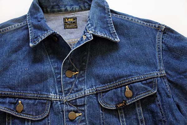 70s USA製 Leeリー 101-J デニムジャケット 44R - Sixpacjoe Web Shop
