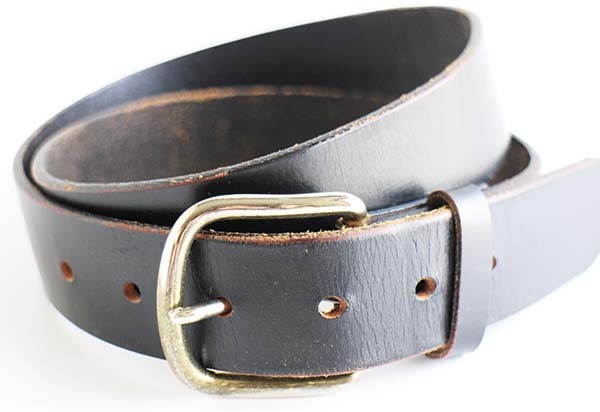 90s USA製 Levi'sリーバイス レザーベルト 黒 34 - Sixpacjoe Web Shop