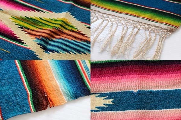 ビンテージ メキシカン ラグ サラペ - Sixpacjoe Web Shop