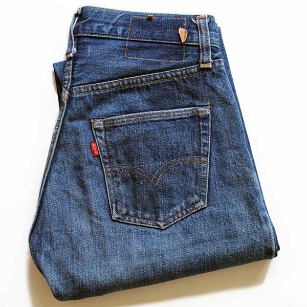 w28 LEVI'S 66前期 70s ボタン裏9 リペアなし 70s USA製 Levi's