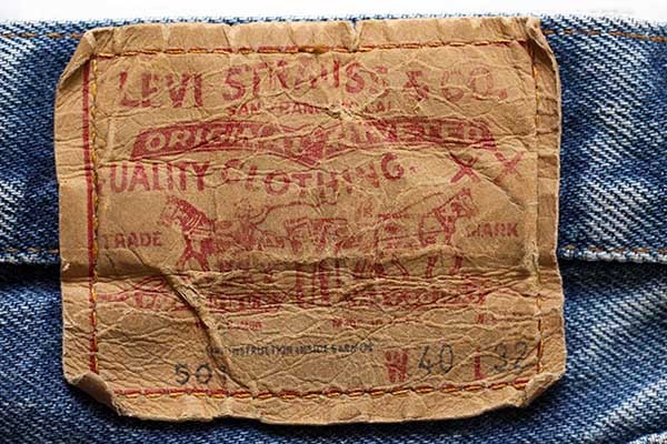 PORKY'S W40 レプリカデニム 赤耳 501XX レザーパッチ PORKY'S W40