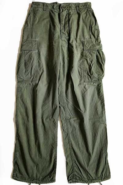 60s 米軍 U.S.ARMY ジャングルファティーグパンツ 2nd ノンリップ