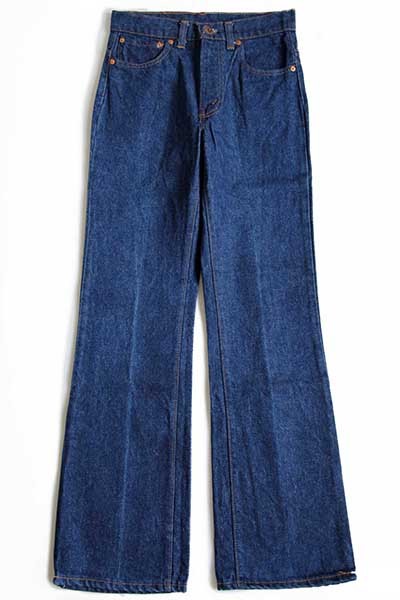 80s USA製 Levi'sリーバイス 517 黒カン デニムパンツ w29 L31☆ブーツ