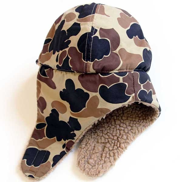 90s USA製 Columbiaコロンビア ダックハンターカモ パイル フリース