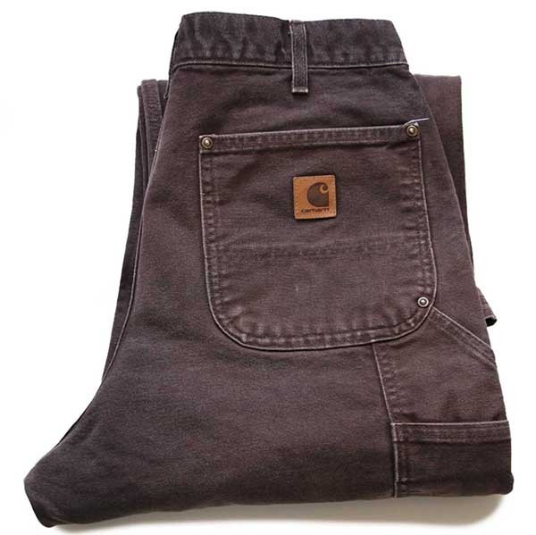 USA製 carharttカーハート ダック地 ダブルニー ペインターパンツ