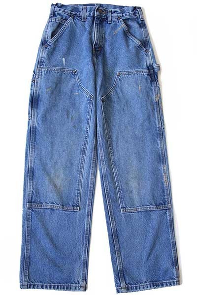 00s メキシコ製 carharttカーハート デニム ダブルニー ペインター