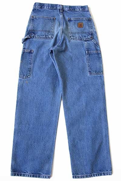 00s メキシコ製 carharttカーハート デニム ダブルニー ペインター