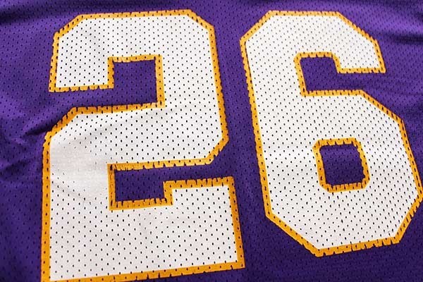 90s メキシコ製 Championチャンピオン NFL MINNESOTA VIKINGS SMITH 26