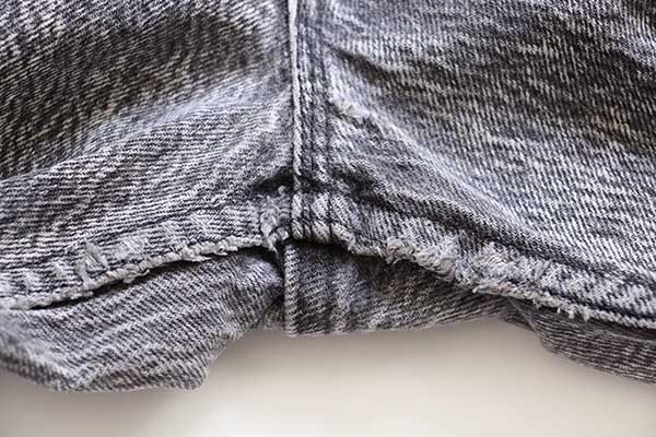 80s USA製 Levi'sリーバイス 505 ケミカルウォッシュ ブラック デニム