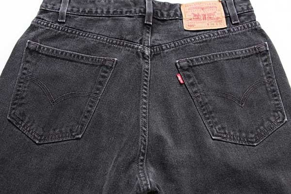 00s Levi'sリーバイス 505 ブラック デニムパンツ w34 L32☆20