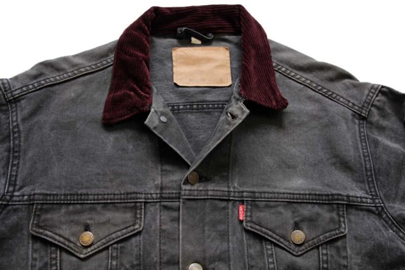 90s USA製 Levi'sリーバイス 70503 ブラック デニムジャケット